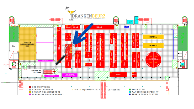 Plattegrond - Drankenbeurz 2023 - uw topSllijter