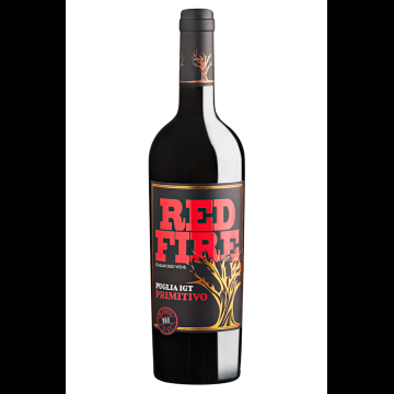 Red Fire Primitivo Puglia IGT Barbecue Wijn