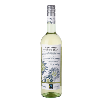 Fairtrade Chardonnay / Chenin Blanc.