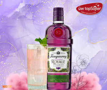 Tanqueray Blackcurrant Royale violet Cocktail - mixtip - uw topSlijter